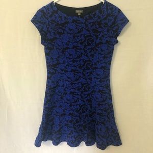 Lila Rose Blue Mini Dress